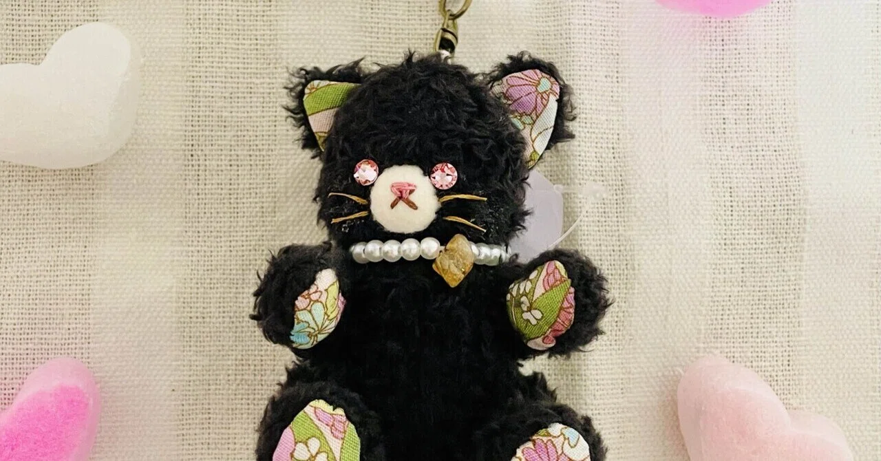 実は「福猫」幸運を呼ぶくろねこちゃん｜夢人形工場