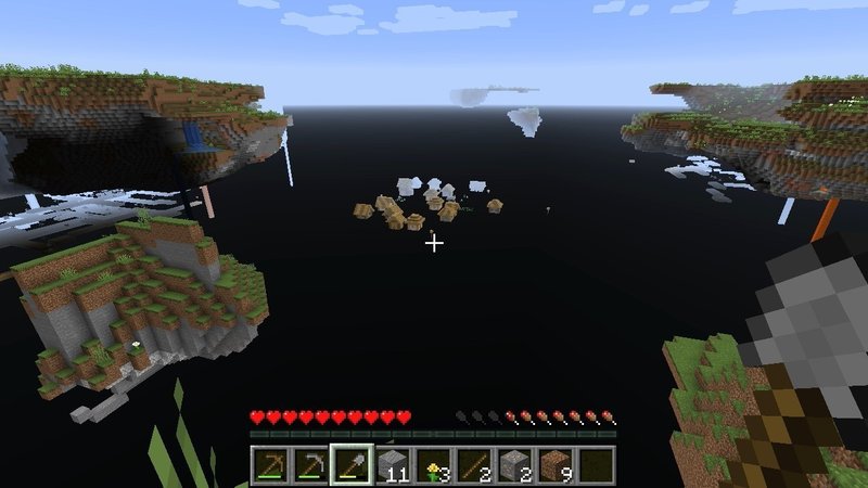 浮島の世界でマインクラフトpart1 ぷらしま Purashima Note