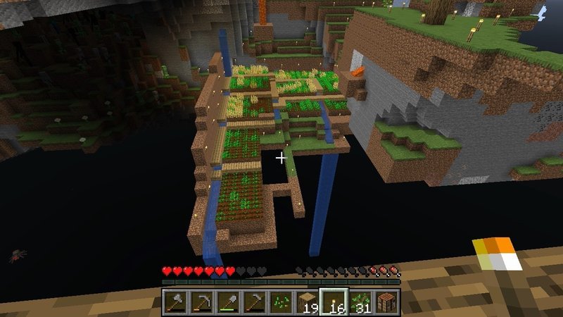 浮島の世界でマインクラフトpart1 ぷらしま Purashima Note