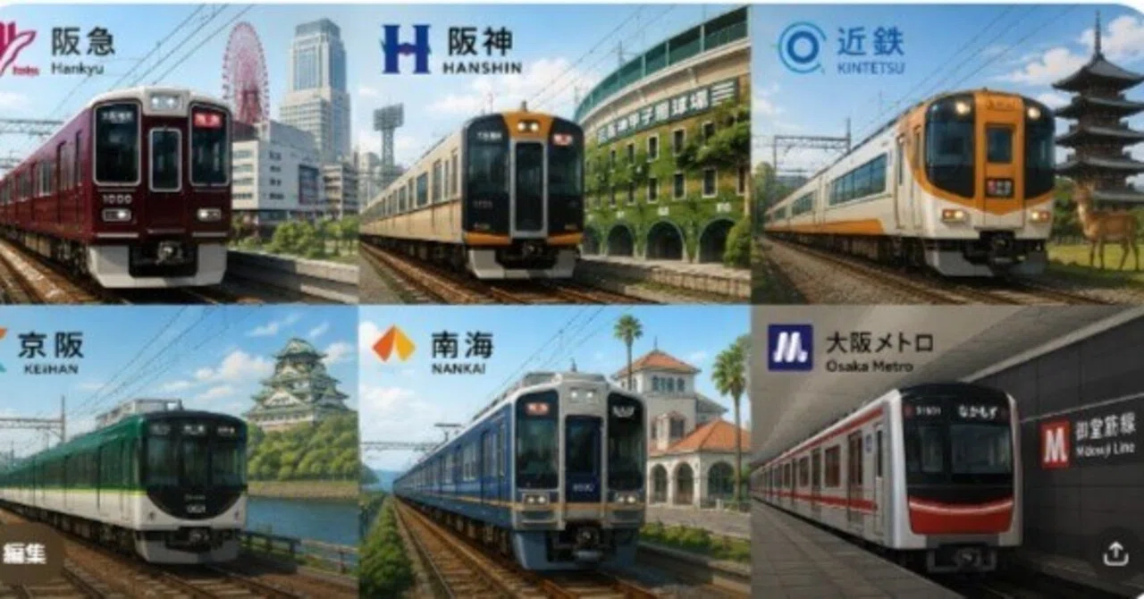 Osaka's private railways carry people's lives too—'Osaka Train Spring ...