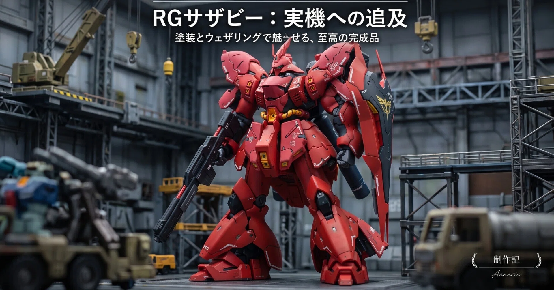 ガンプラ】8月26日まで2571円「高高模型 RG 1/144 サザビー」が今だけ