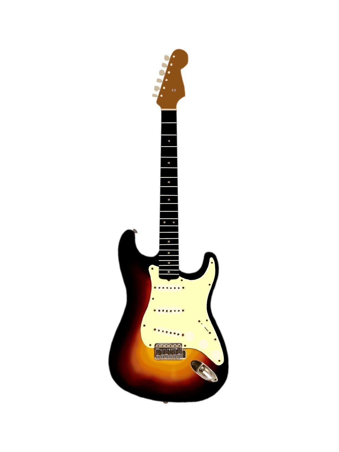 推しギタリストのストラトを描く|陸河童 推しギタリストのストラトを描く|陸河童