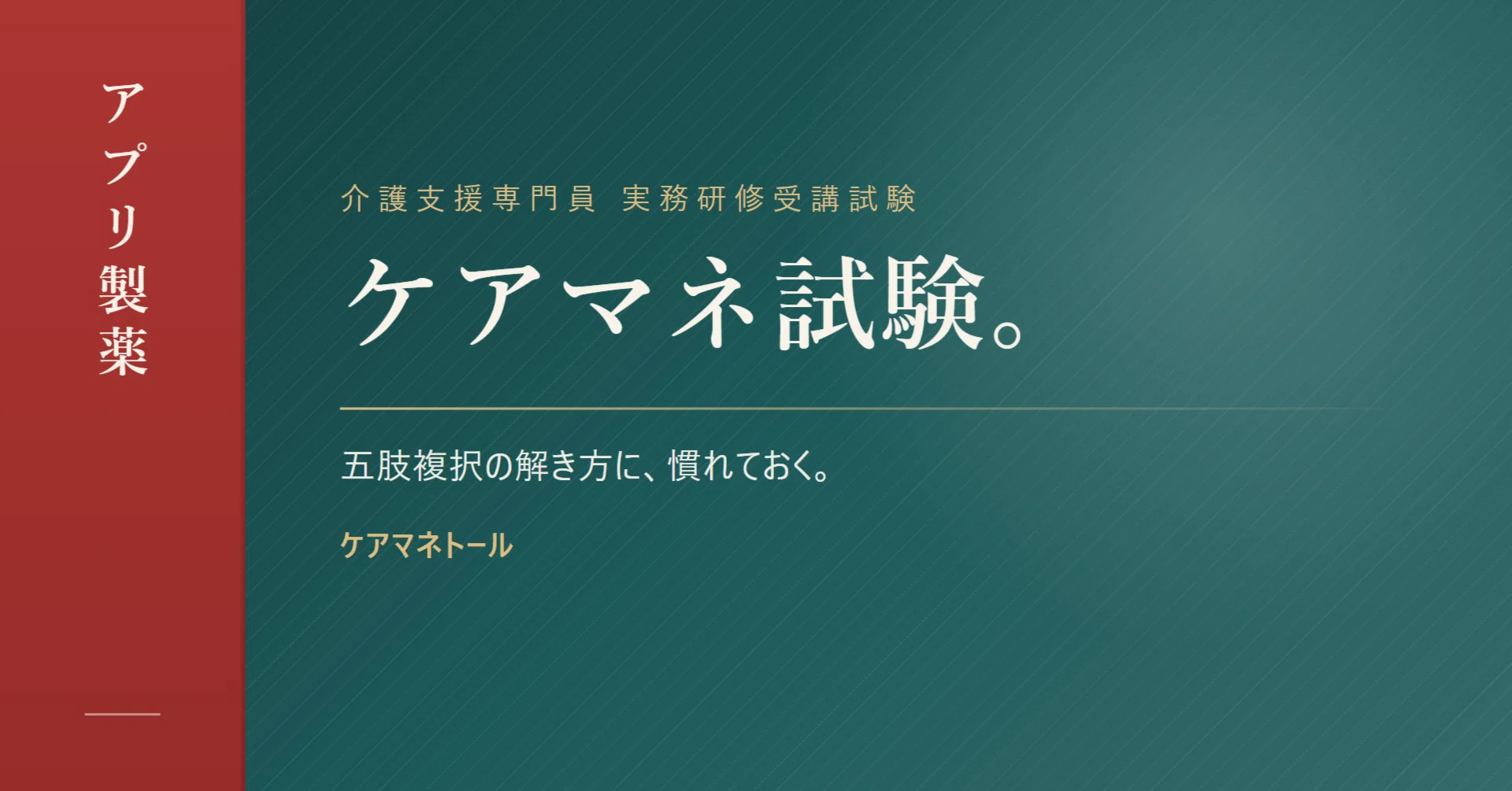 ケアマネ試験（介護支援専門員実務研修受講試験）直前期にやるべきこと