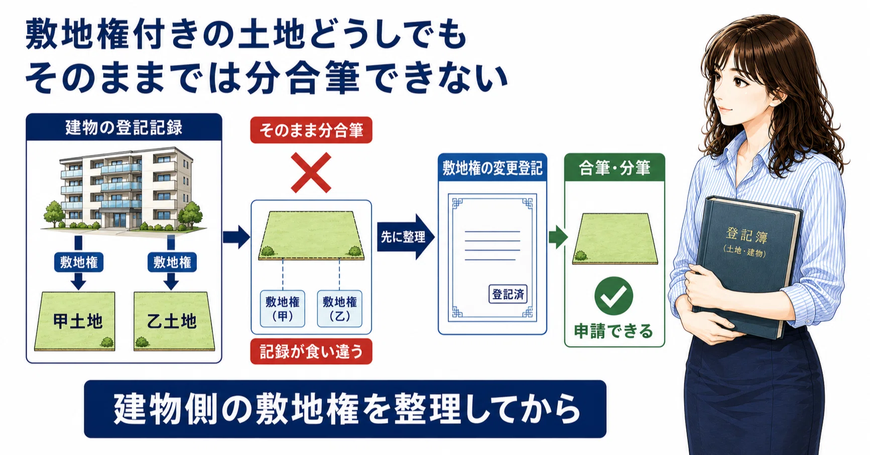 土地家屋調査士試験　 敷地権と区分所有法 すっきり！まるわかりゼミ　四冊セット 土地家屋調査士受験生向け】平成20年度 第8問〜期間切れの地上権でも