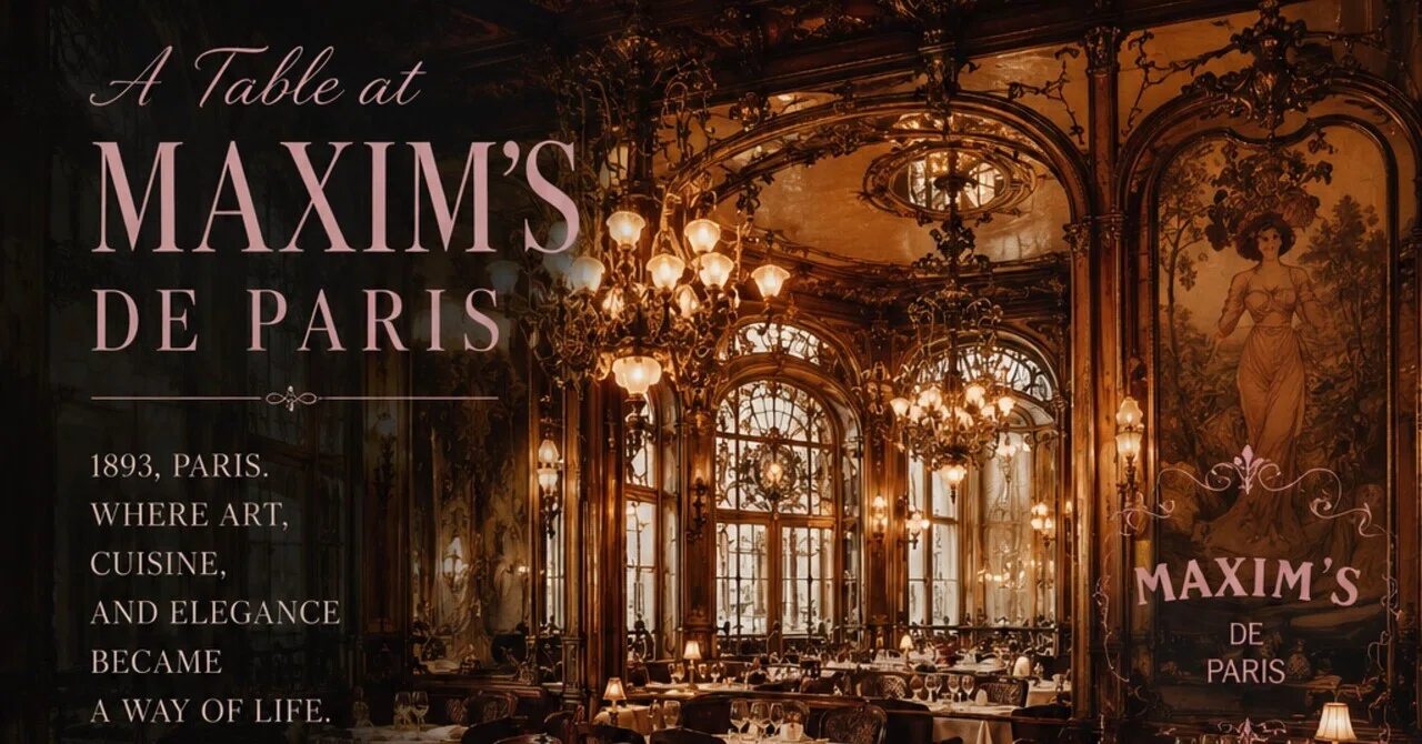 A Table at Maxim’s｜The Beverly Pink 1982 column &select shop