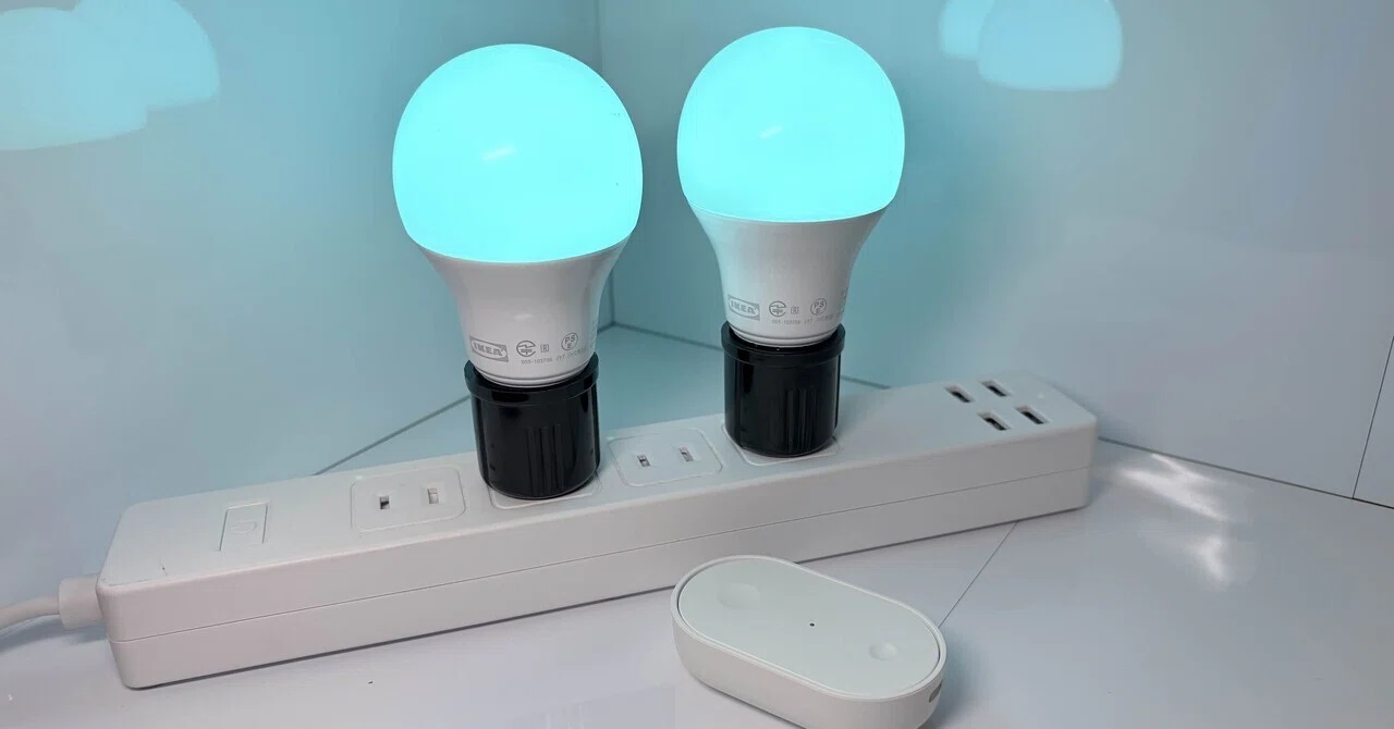 【2個セット】IKEA KAJPLATS スマート電球 リモコン付 調光調色 IKEAのスマート電球「KAJPLATS」を2個連動させてみた｜スマートホーム