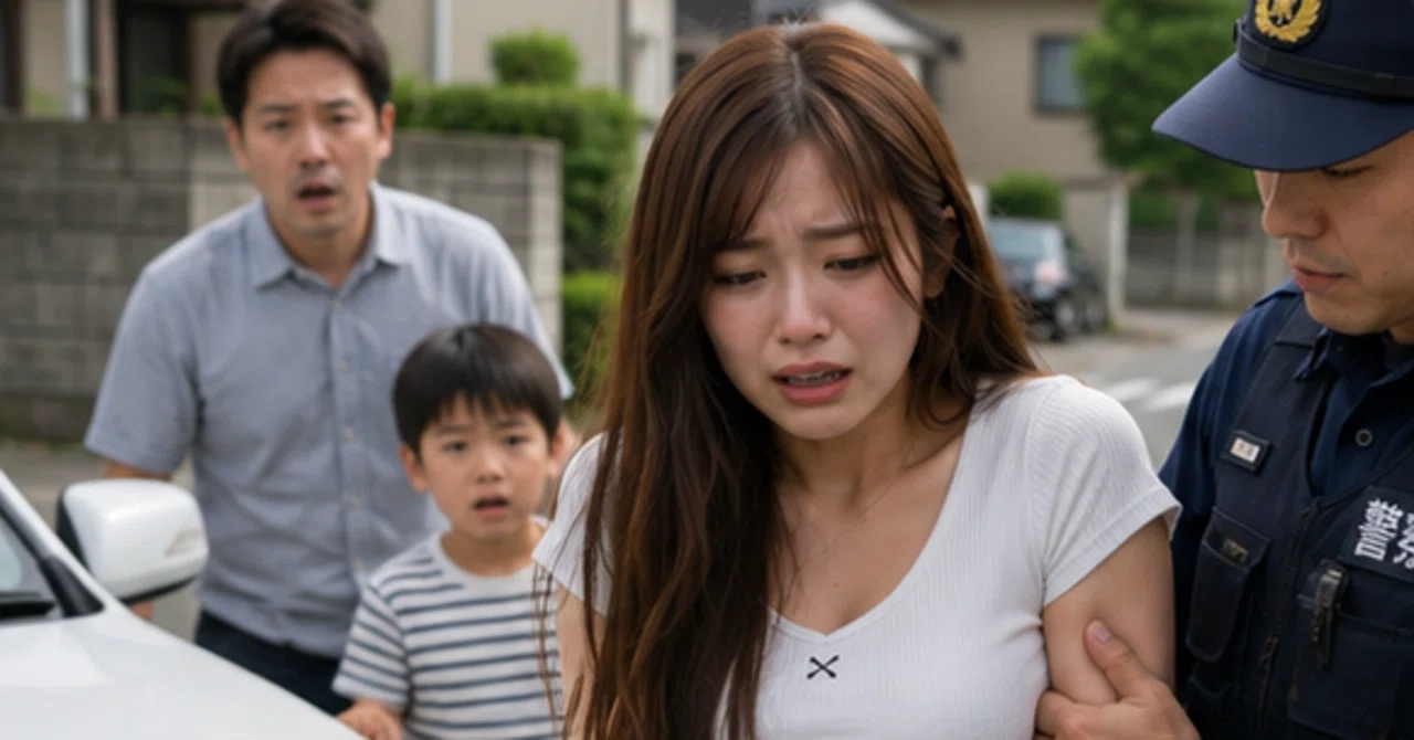 What if my mom friends see me... My atonement while bound in handcuffs ...