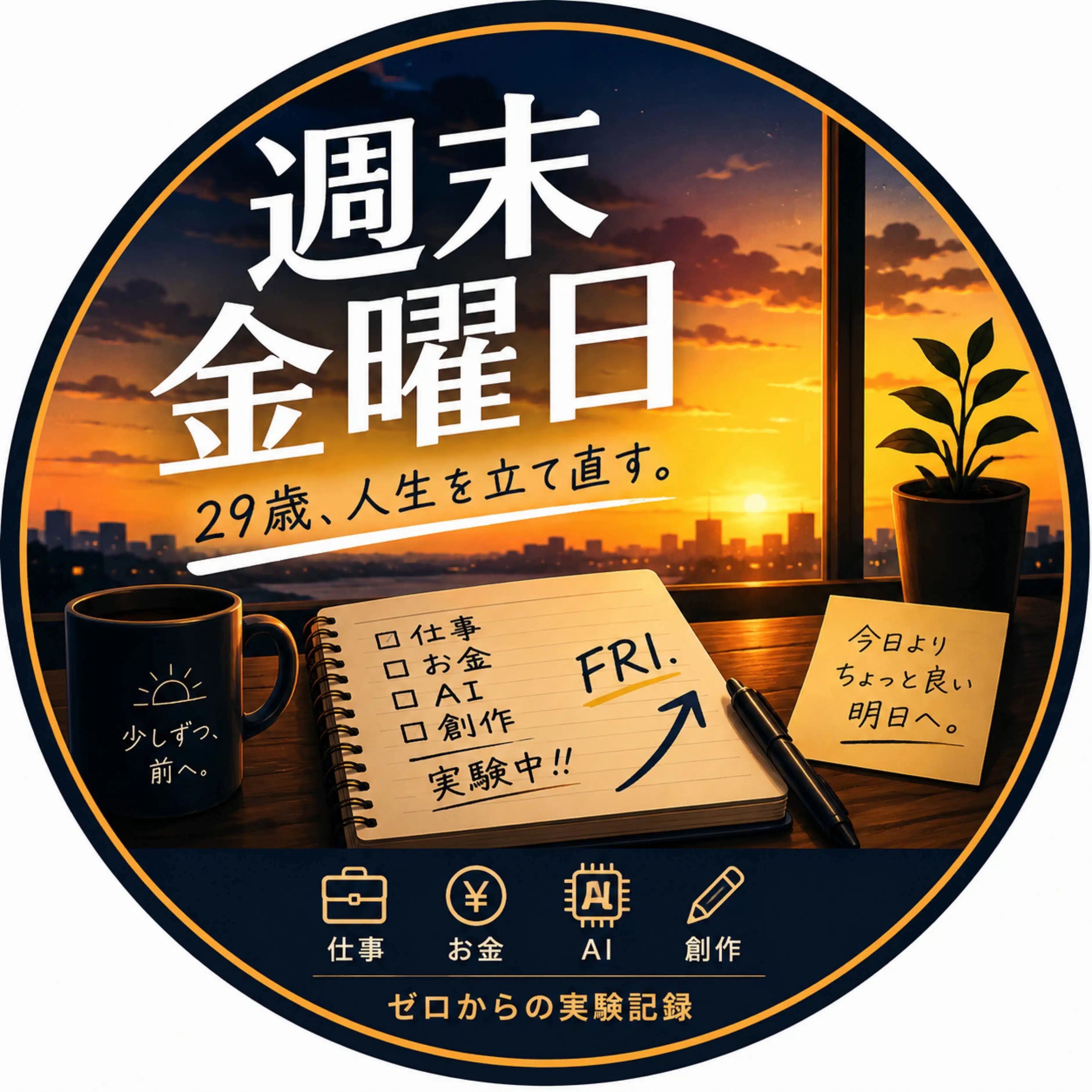 週末金曜日