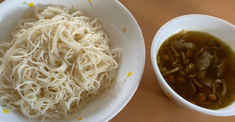 和風だしカレーそうめん Cookinglog Note
