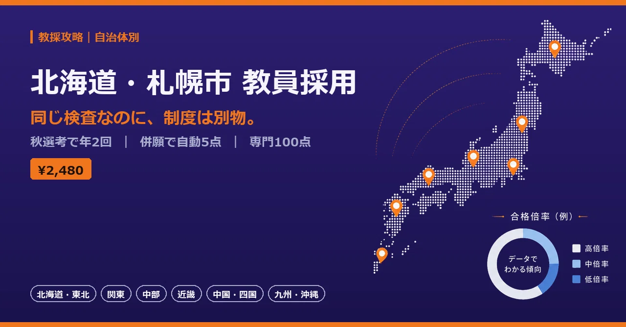 札幌 市 教員 採用 試験