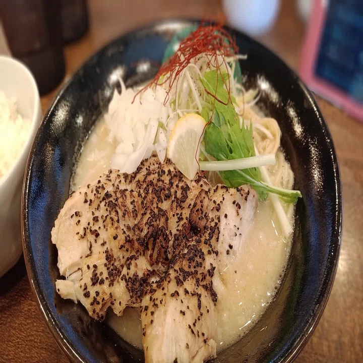 キラメキチキンハート 鶏とんこつラーメン塩｜大魔王