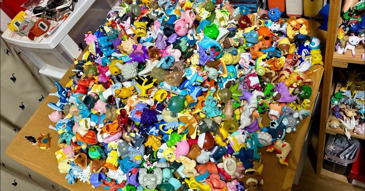 1000体越えのポケモンキッズを○○に収納しました｜オトナ水族館