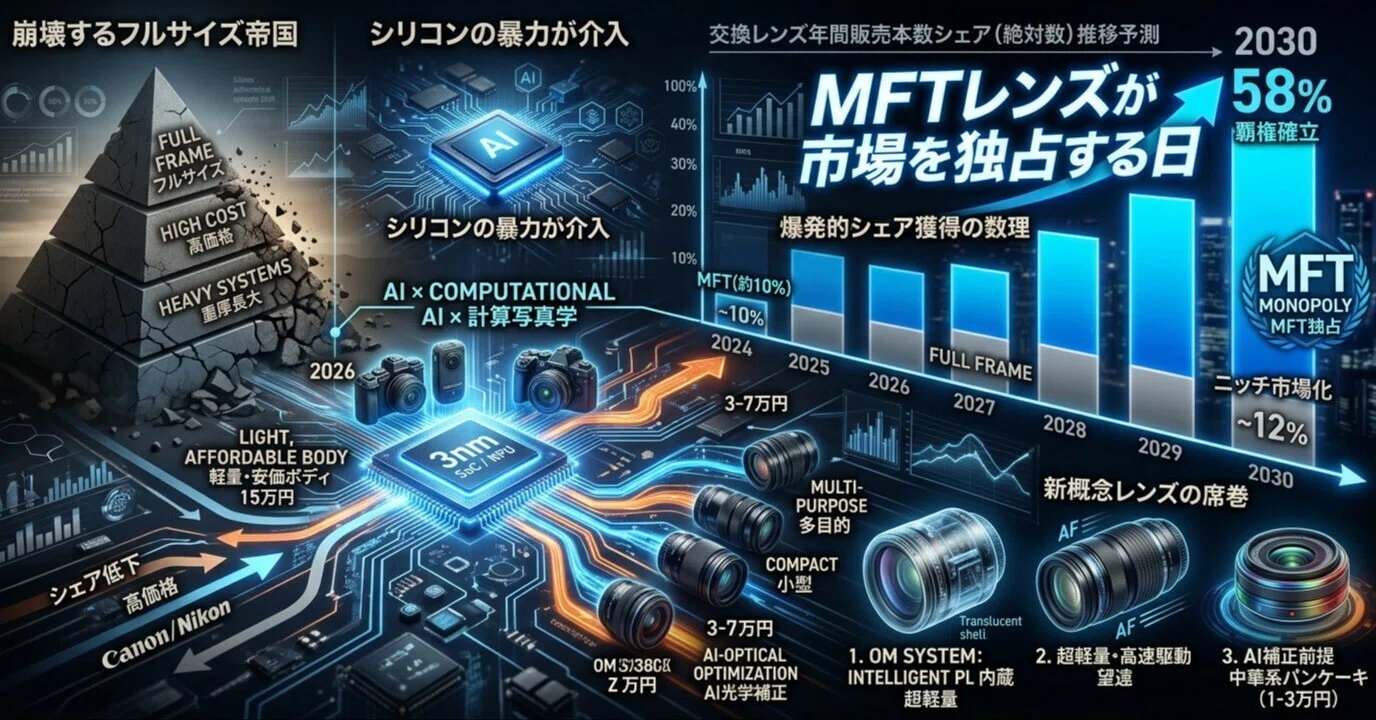 MFTレンズが市場を独占する日｜Masao Takakuwa
