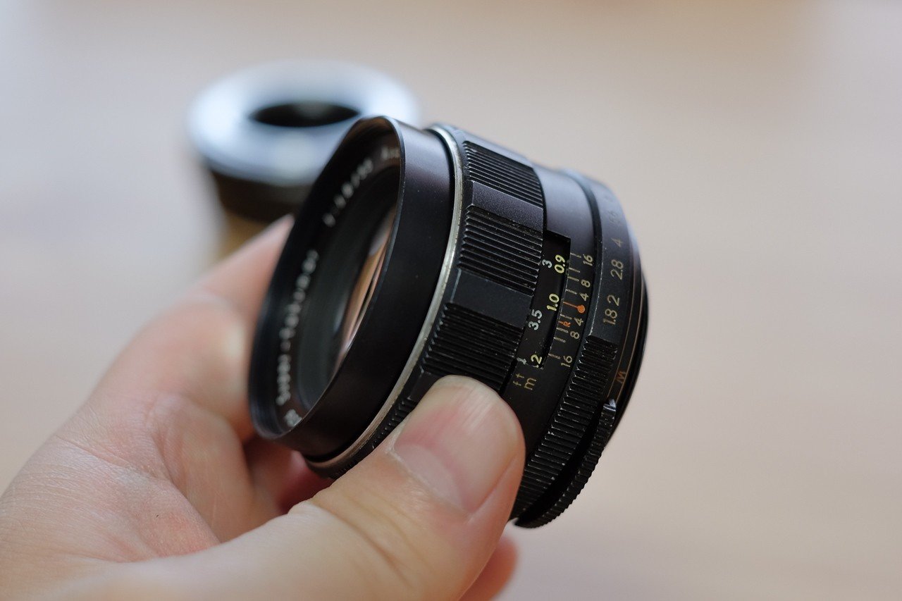 ミラーレス一眼カメラでオールドレンズを使う時のはじめの設定 ハタモト Note