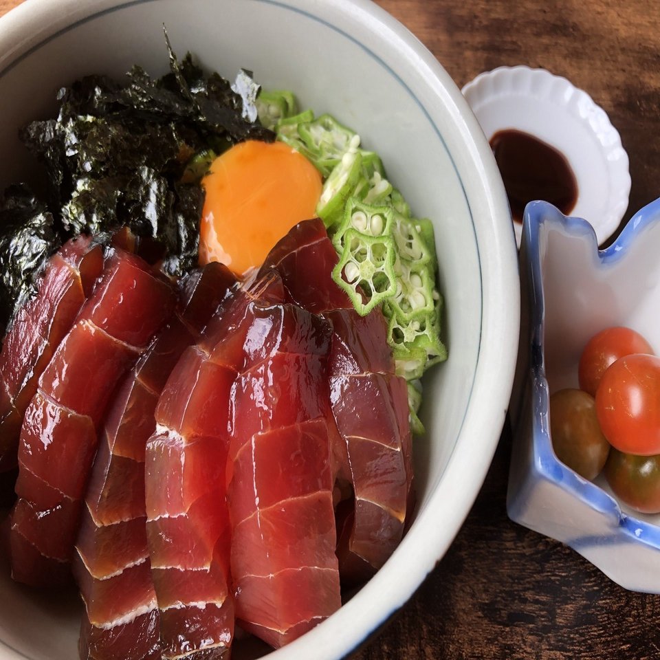 絶品マグロの漬け丼 の作り方 タレの比率 ゆのきりょうこ Note