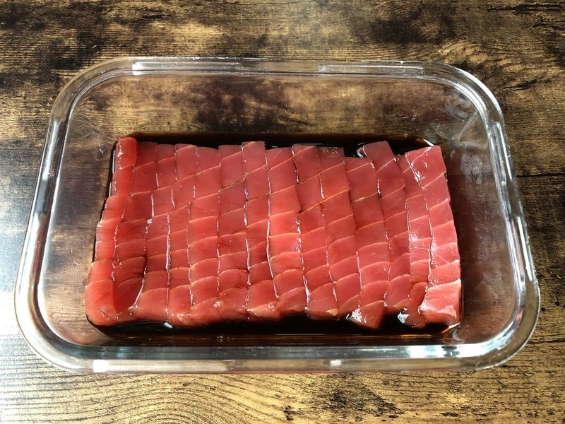 絶品マグロの漬け丼 の作り方 タレの比率 ゆのきりょうこ Note 絶品マグロの漬け丼 の作り方 タレの比率 ゆのきりょうこ Note