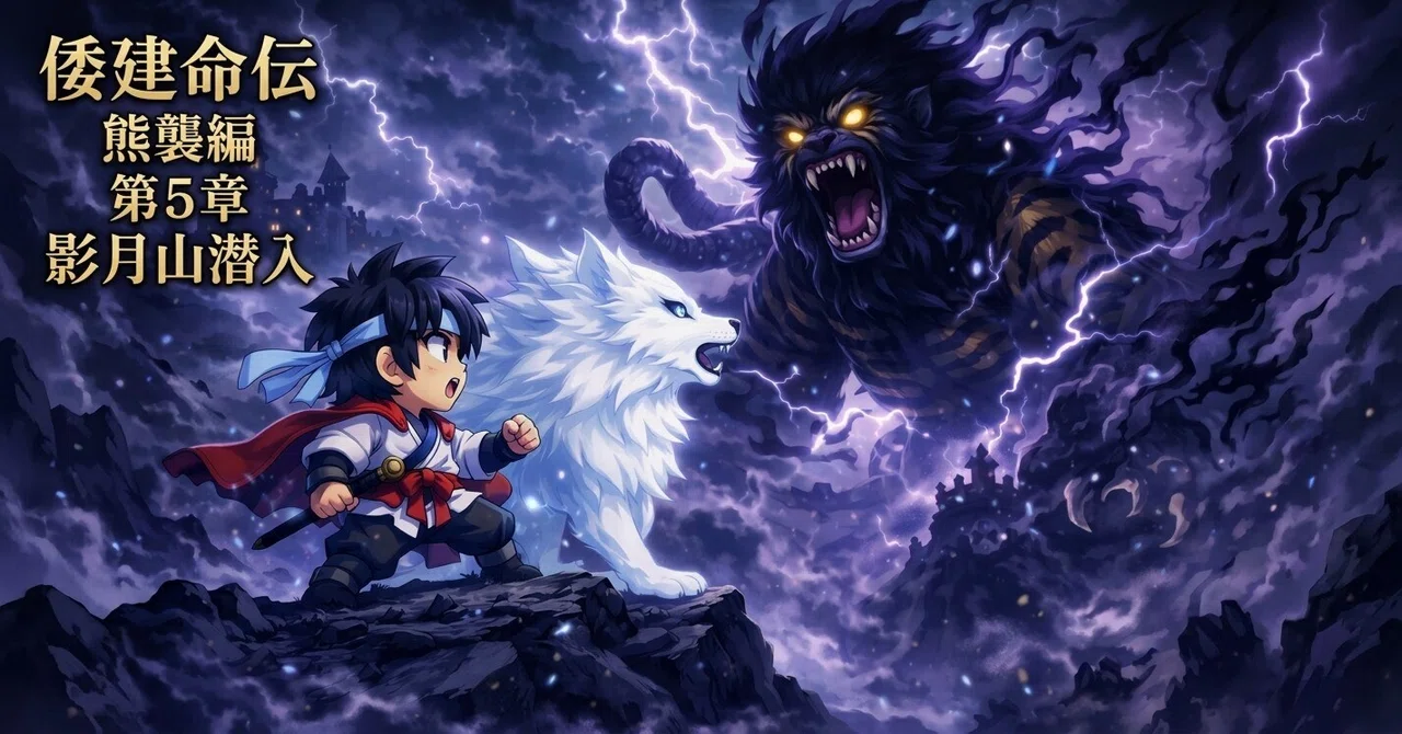 🐺 The Legend of Yamato Takeru: Kumaso Arc Chapter 5 Preview｜素月 光星