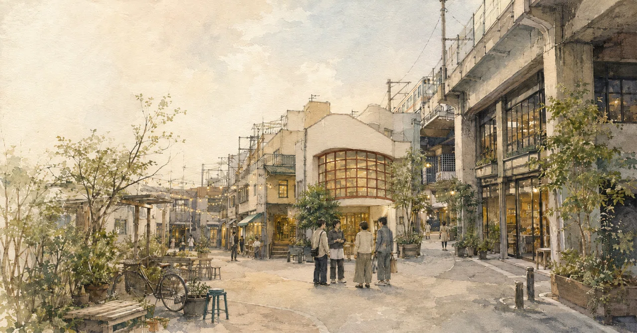 下北沢の様子