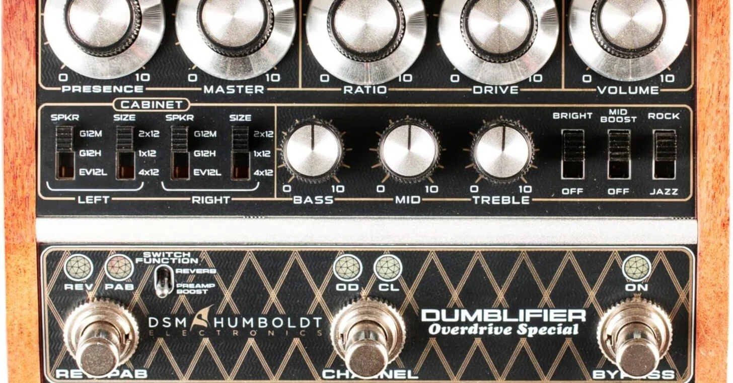 DSM & Humboldt Dumblifierレビュー｜Dumble系ペダルの終着点は「歪み