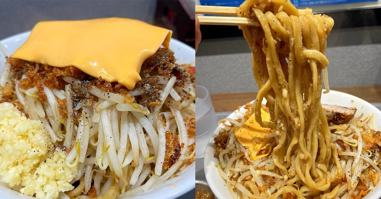 [Jiro-style🐷] I went to Yume wo Katare Osaka branch🍜 [Store name has ...