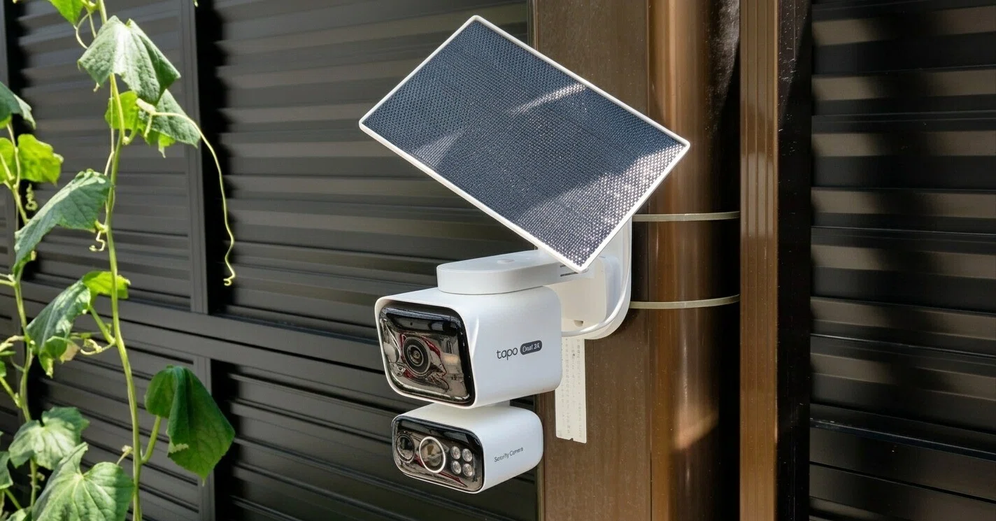PR】電源工事不要＆広角＋望遠！2方向を同時に見守る最新セキュリティ