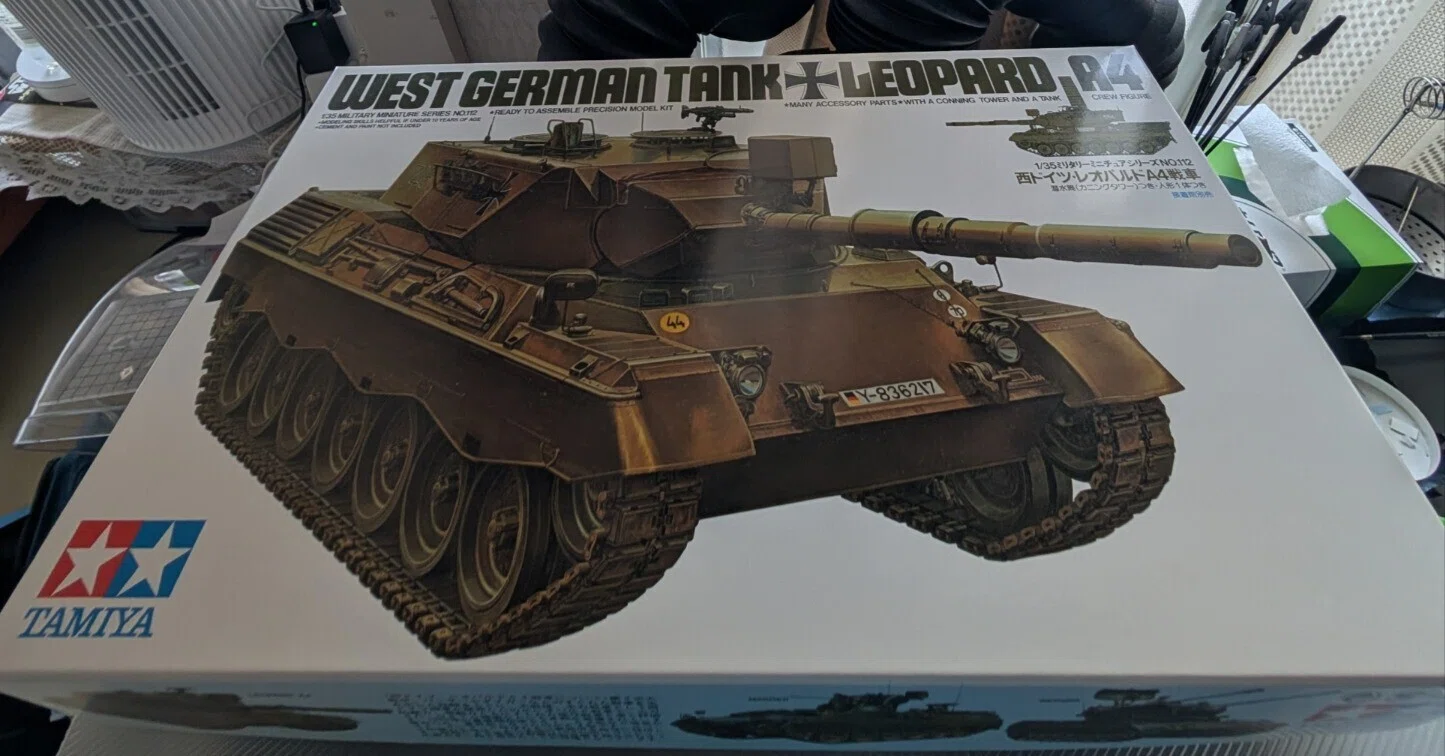 タミヤ 1/35 レオパルドA4を制作しました。｜かいえん