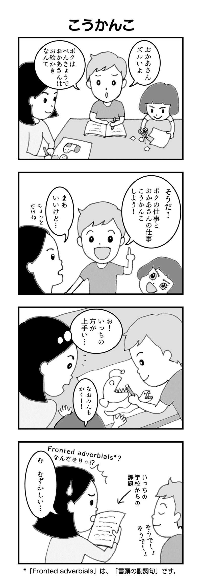 バイリンガル４コマ漫画13 こうかんこ まつばらのりこ Note