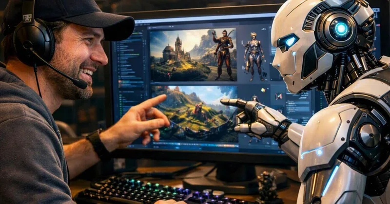 生成AIはゲーム業界の敵か、それとも新たなるチームメンバーなのか？