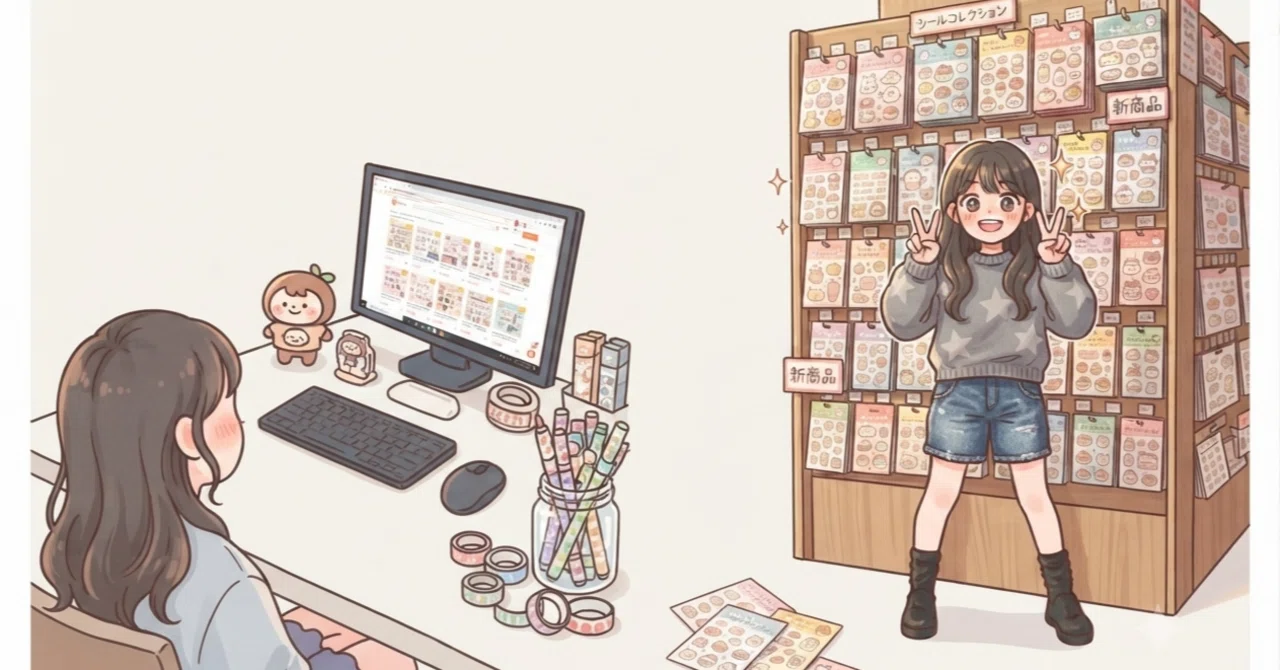 またシール!」から始まった、Hちゃんの誕生日/スクイーズも気になる