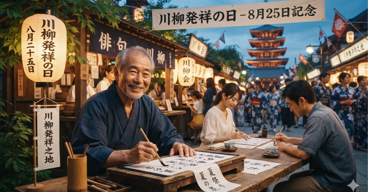 Senryu Origin Day (August 25th)｜稀に徒然なるままに、社内SEのさくら