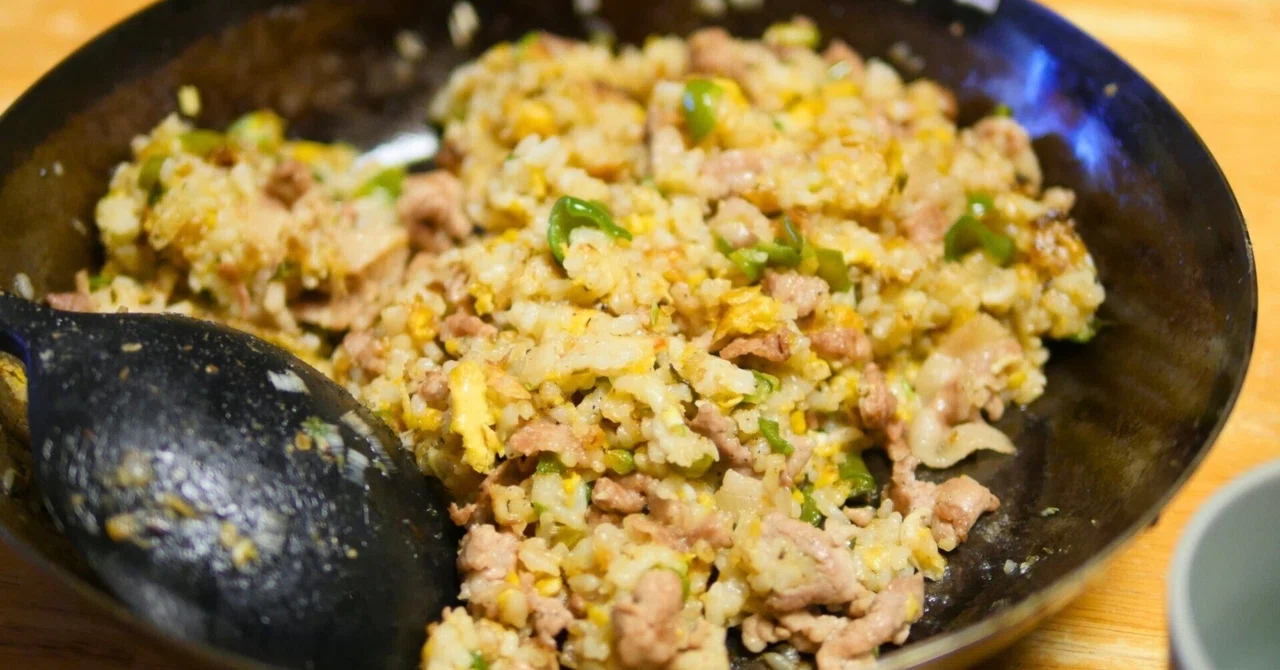 具に、豚こま？お家のチャーハンは唯一無二で、一期一会