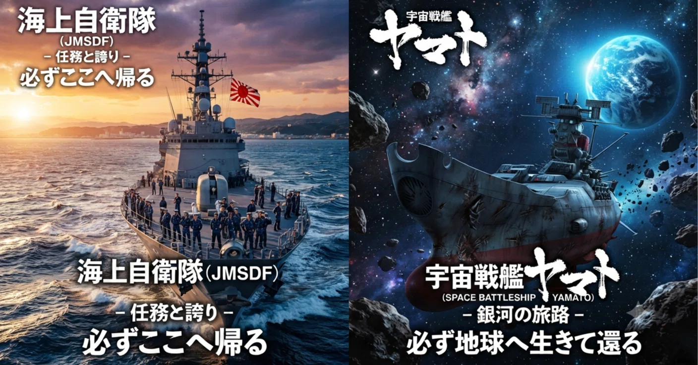 必ずここへ帰る』の重み：海上自衛隊と宇宙戦艦ヤマトが背負うものとは