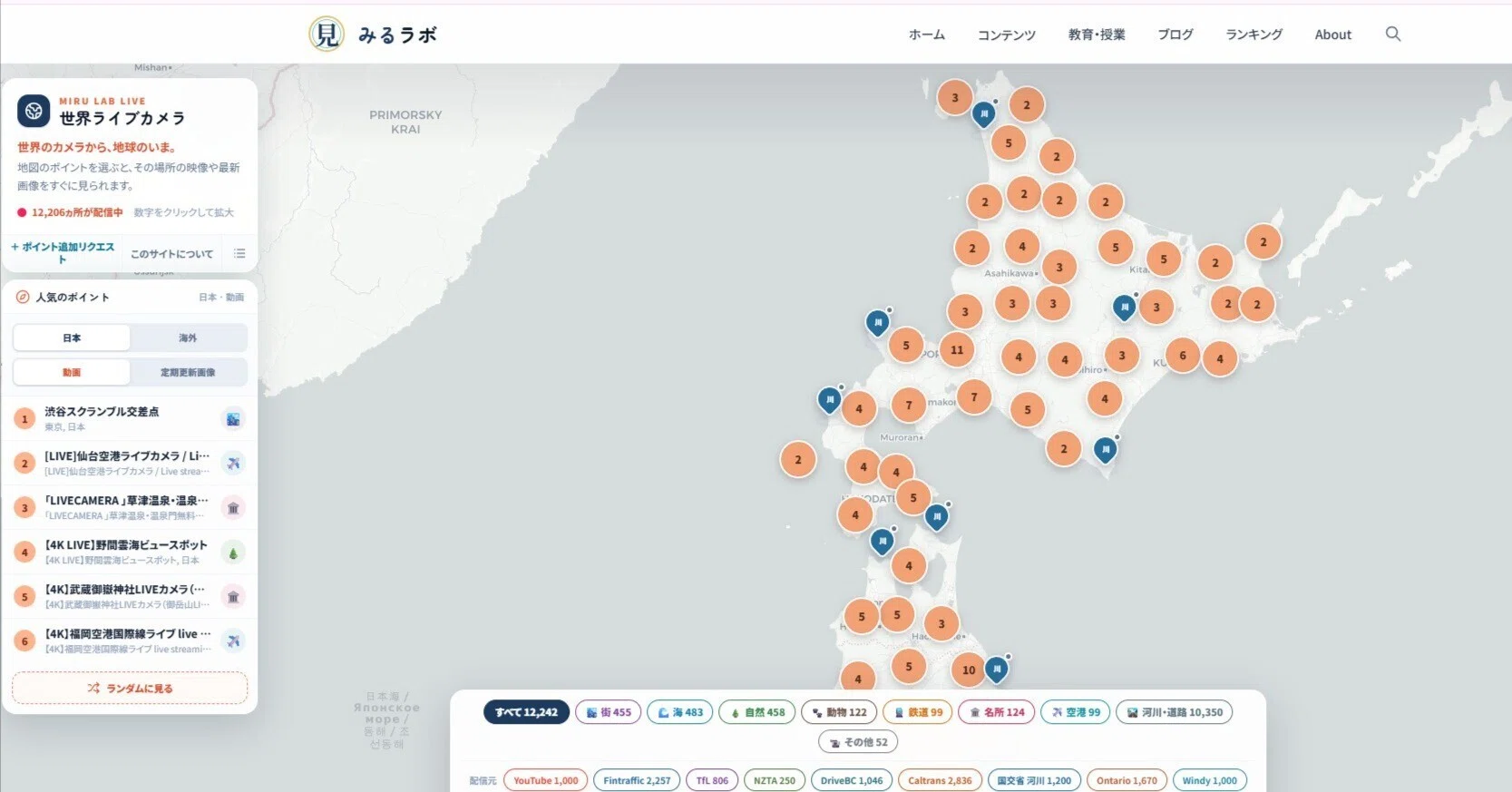 世界 の ライブ カメラ