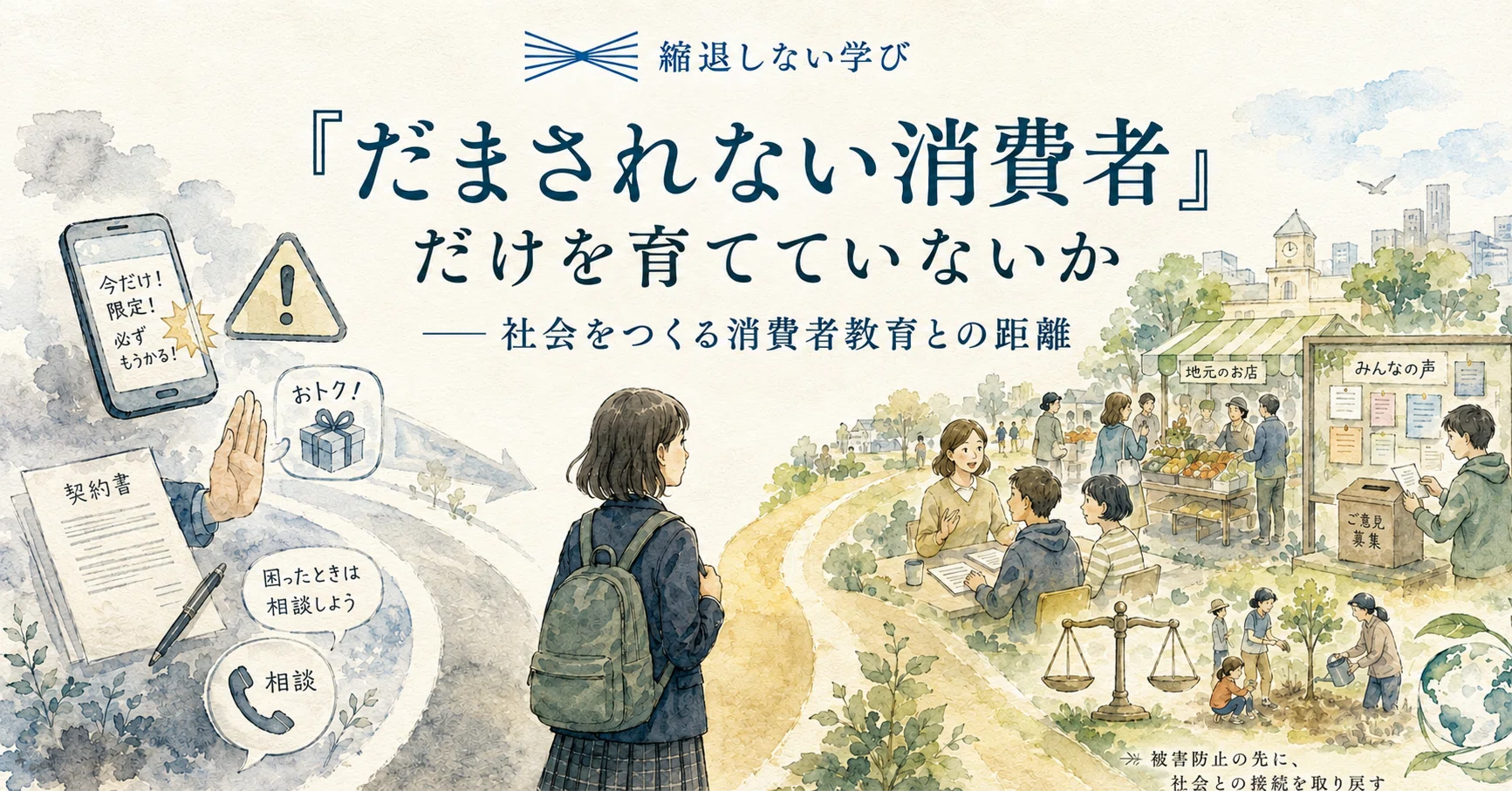 だまされない消費者」だけを育てていないか｜豊福晋平 Shimpei Toyofuku