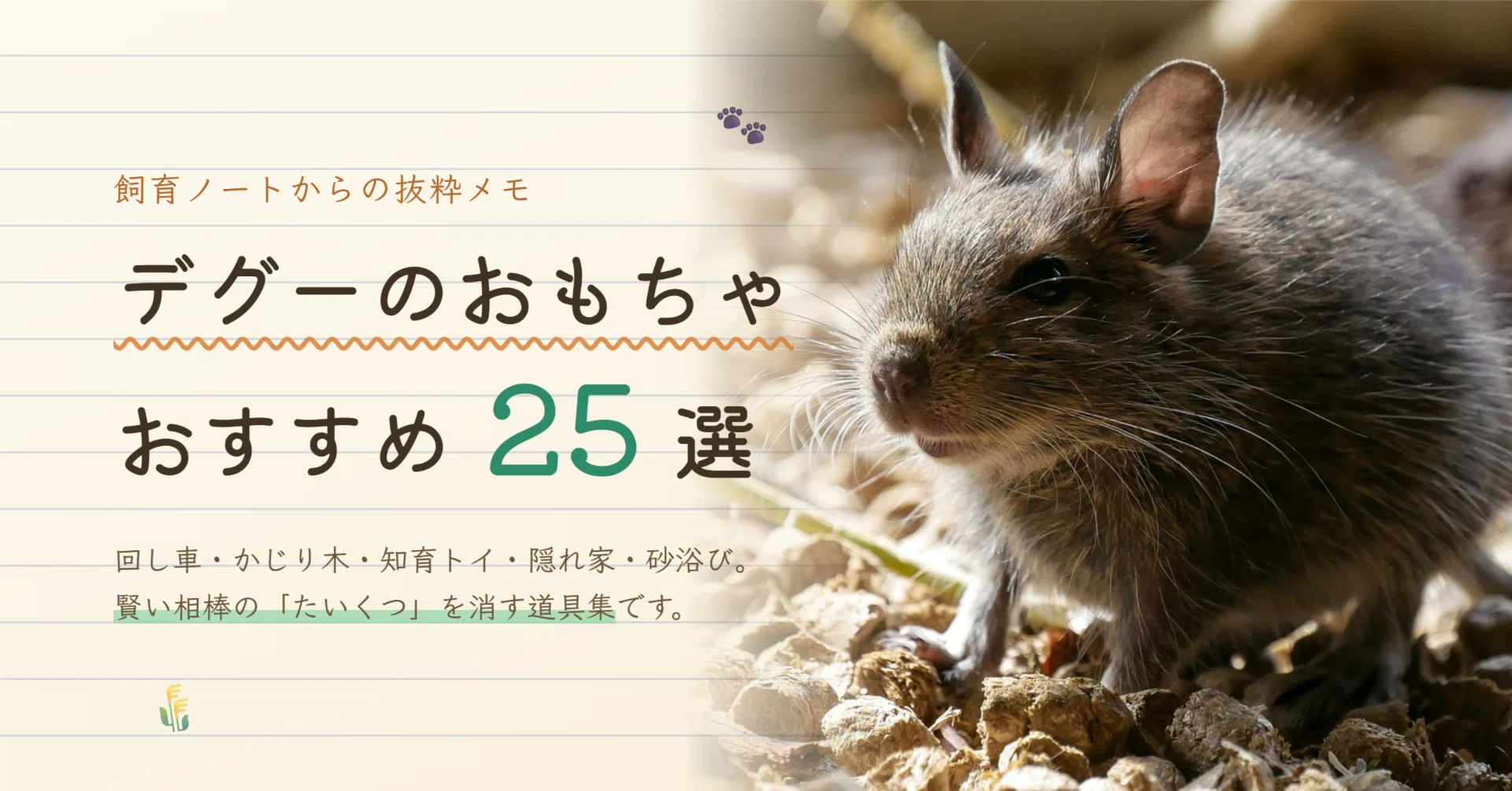 デグー用品　まとめ売り　フード 牧草 おもちゃ ステージ 2026年版】デグーのおもちゃおすすめ25選｜回し車・かじり木・知育トイ