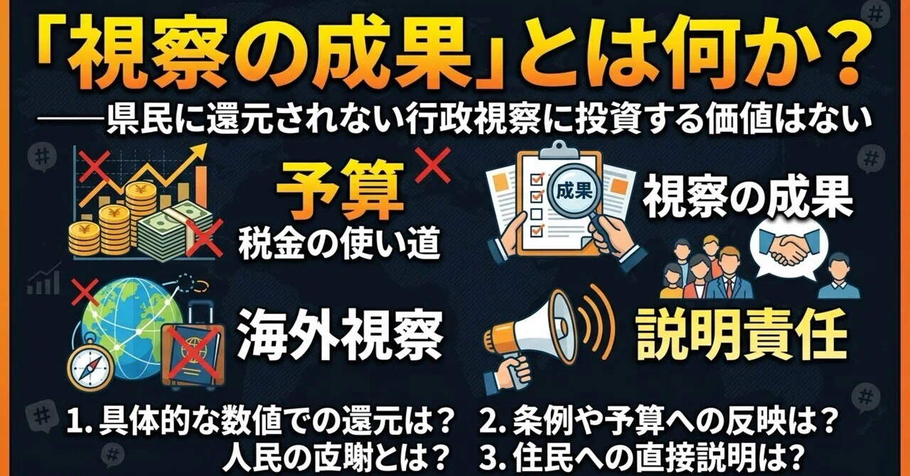 視察 と は