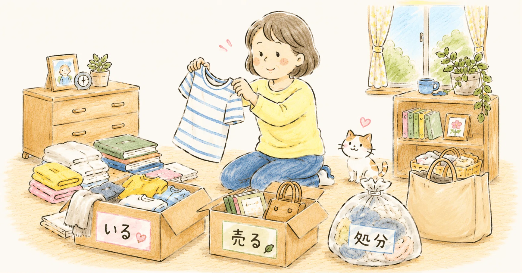 数年前に断捨離という言葉が流行った。｜miwa