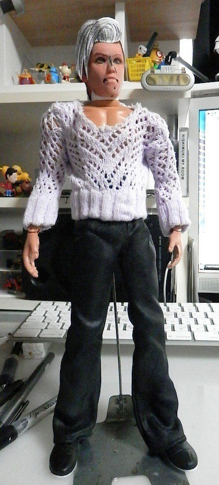 岡村靖幸　tシャツ　スエットズボン 1/6 岡村靖幸（'91）計画（3）｜若狭たけし【漫画家】