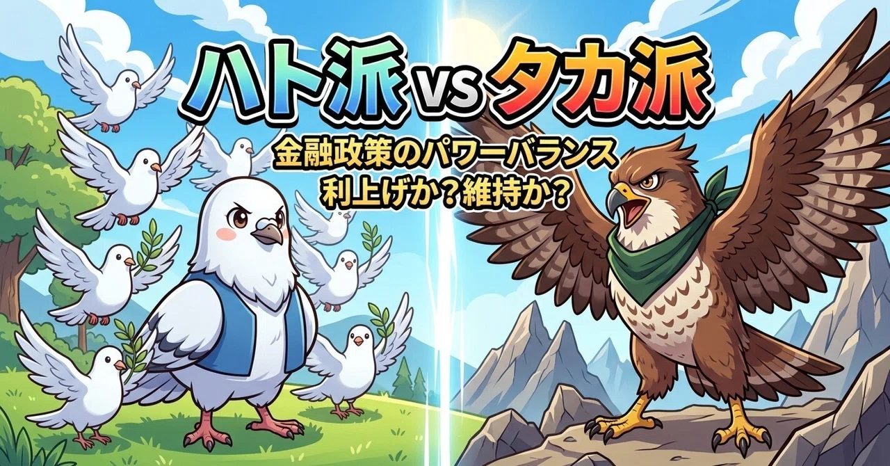 ハト派・タカ派ってそもそもなにぃぃぃ?|おいちゃん