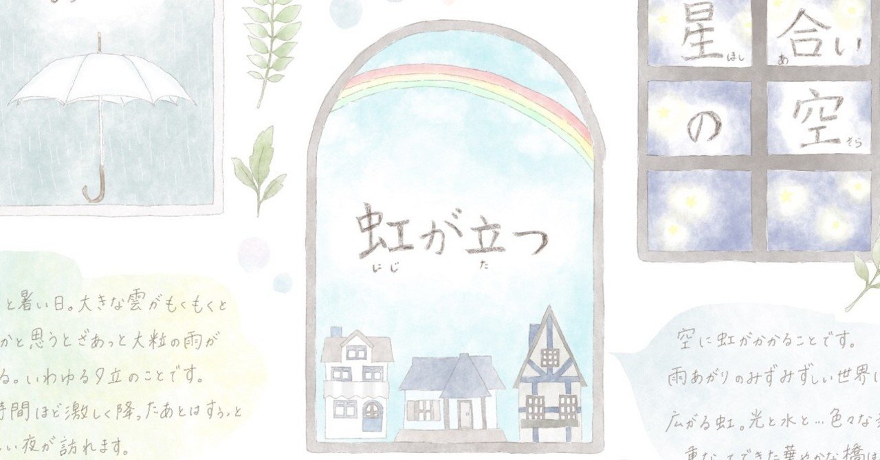 127 7月のさわやかことば集め ふむふむともくもく Note