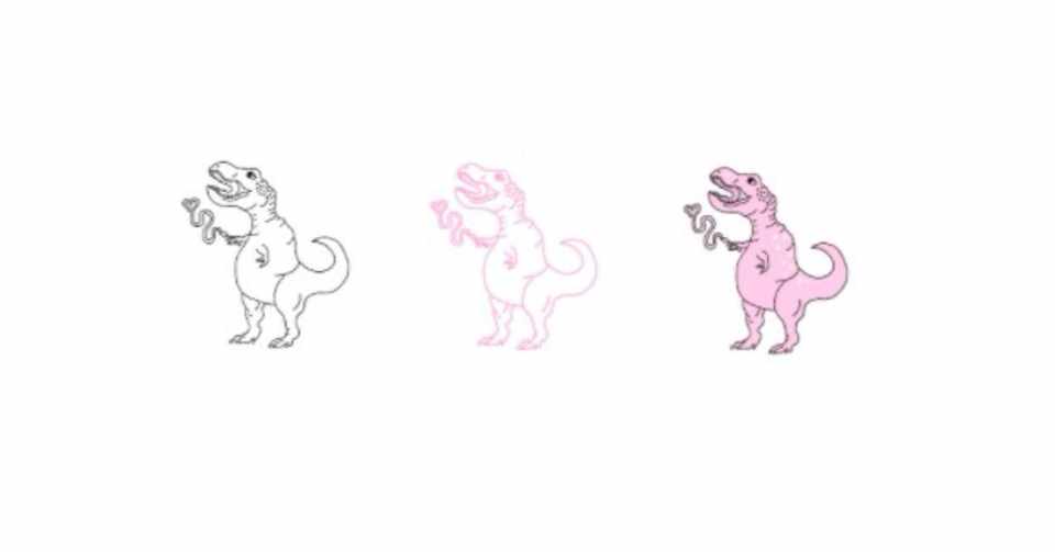 ピンクの恐竜に込める想い えりか 子どもとアートの場作り Note