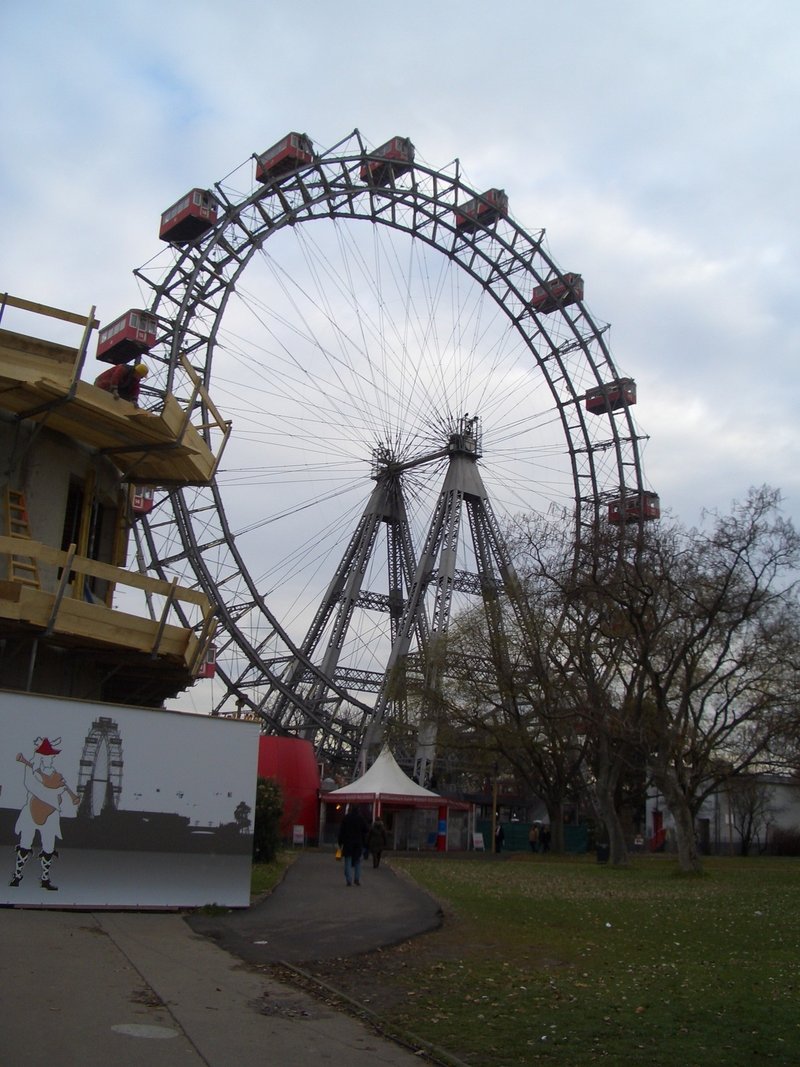 ウィーン 隠れ絶景スポット プラーター公園の大観覧車 渡部泰奈の世界旅ログ街歩き Note