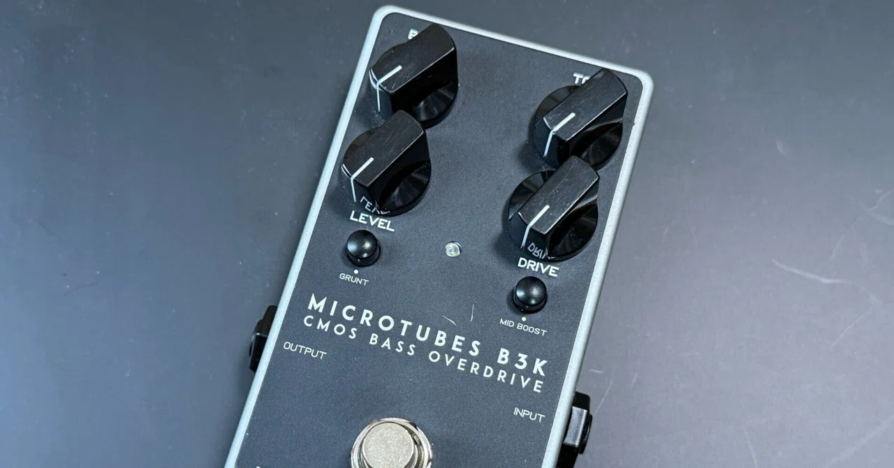 The Classic Pedal] Darkglass Microtubes B3K Review! What's the