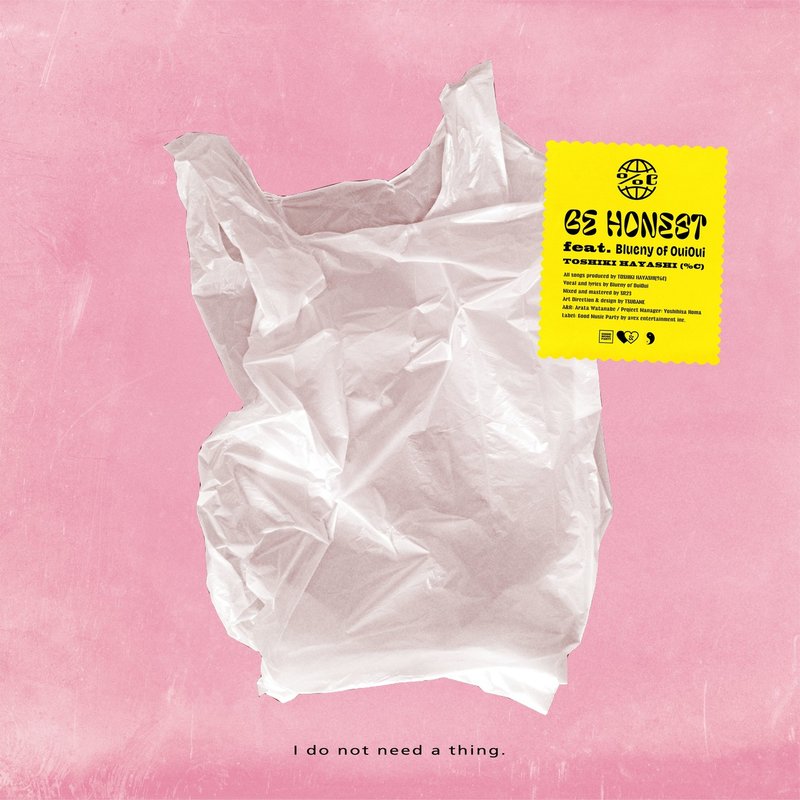 歌詞 日本語訳あり Be Honest Toshiki Hayashi C Feat Blueny Of Ouioui Toshiki Hayashi C Note