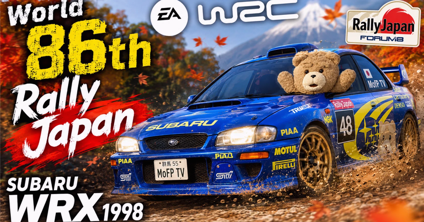世界86位【EA WRC】ラリージャパン スバル インプレッサ WRX 1998 SS-3