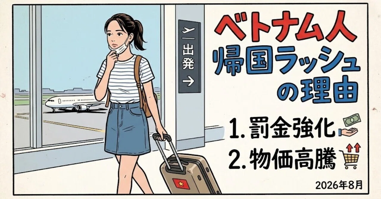 ベトナム 人 ビザ 厳しい
