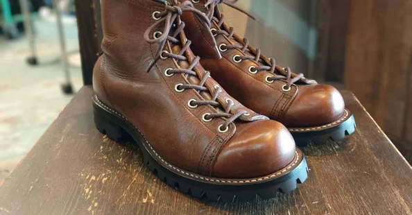 d*様 REDWING レッドウィング ブーツ カスタム レッドウイングのリペア・カスタム事例｜CREA Repair & Handcrafts