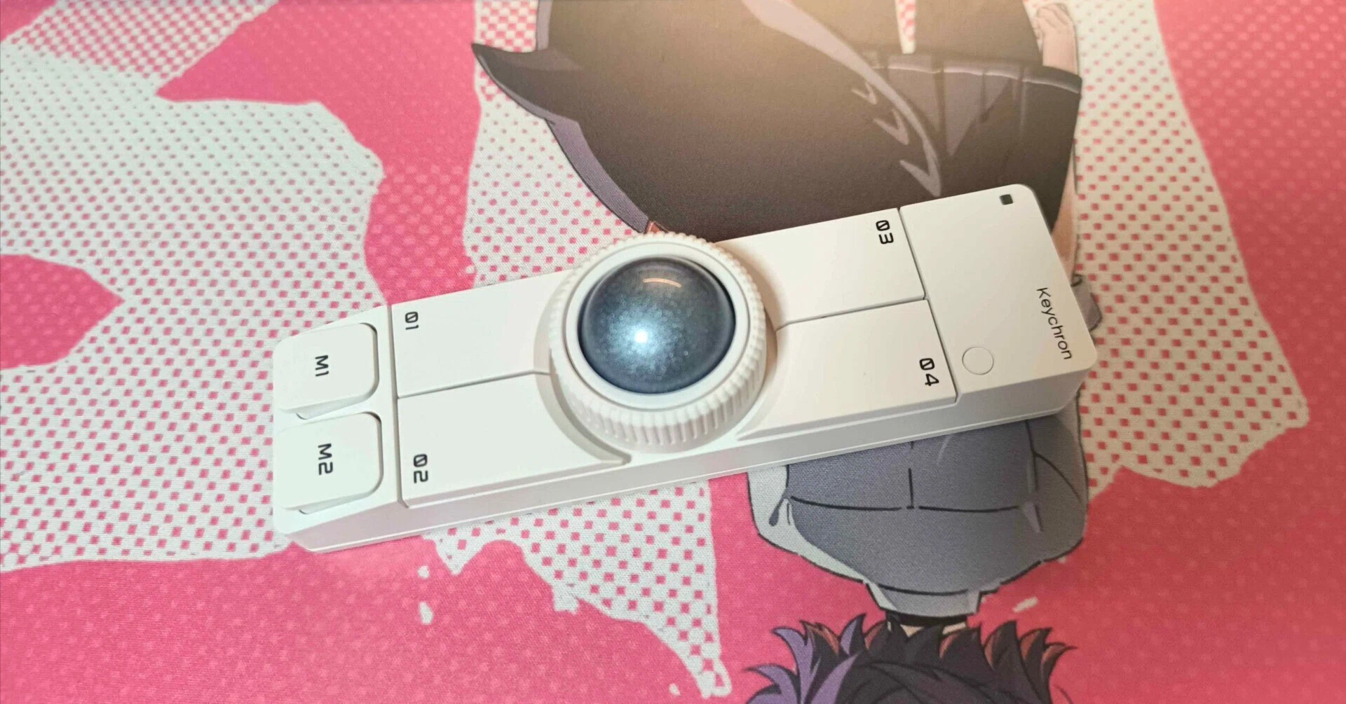 □左手デバイス｜25mmトラックボール Keychron Nape Pro 2026年8月28日