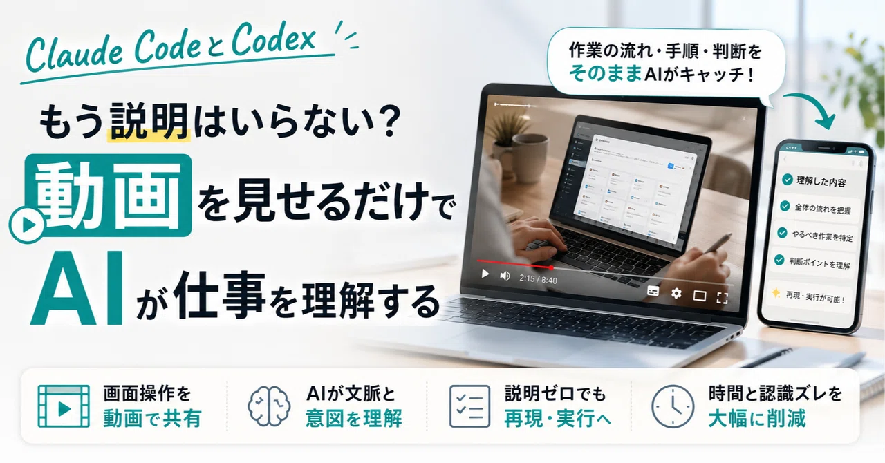 Claude Code and Codex: AI agents that understand work just by watching ...
