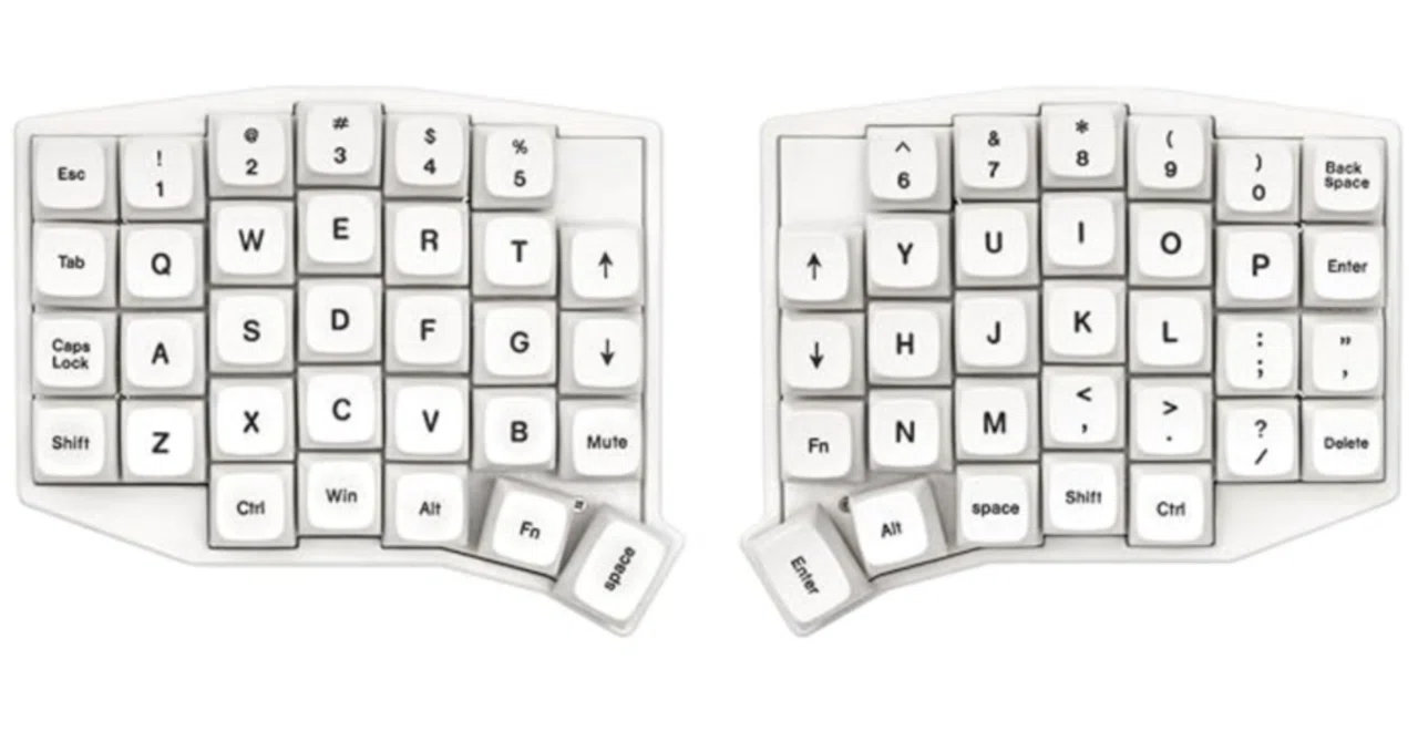 ▲1千円限定値下げ【無料匿名配送】自作キーボード 分離型 キーマップ変更対応 △1千円限定値下げ【無料匿名配送】自作キーボード 分離型 キーマップ